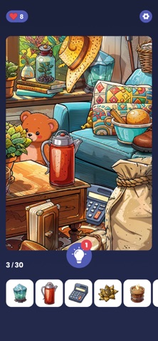 Hidden Object:Spot The Objects Screenshot 6 of 8