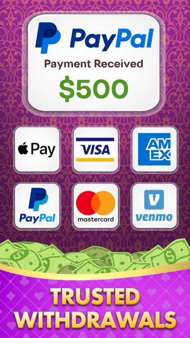 Solitaire Joy - Win Real Money Screenshot