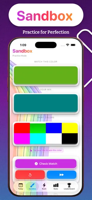 Hue Today: Color Mix to Match screenshot 2