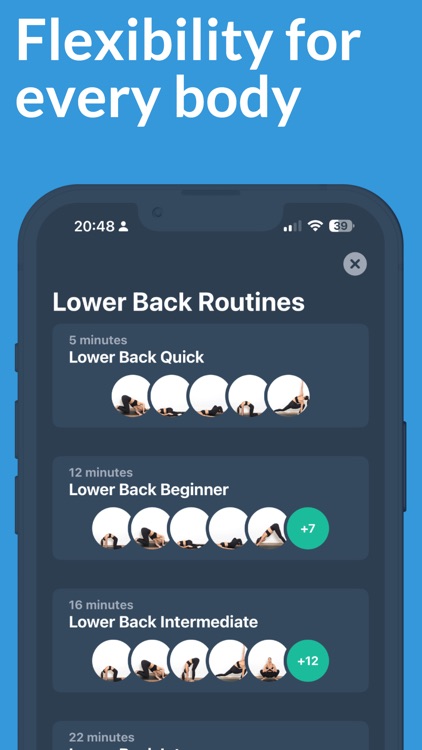 Stretching, Flexibility: Flex screenshot-5