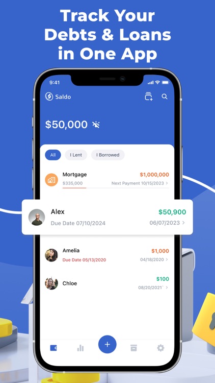 Debt & Bill Tracker – Saldo