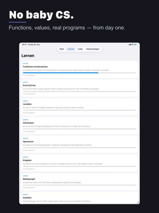 PyCraft — iPad Screenshot 5