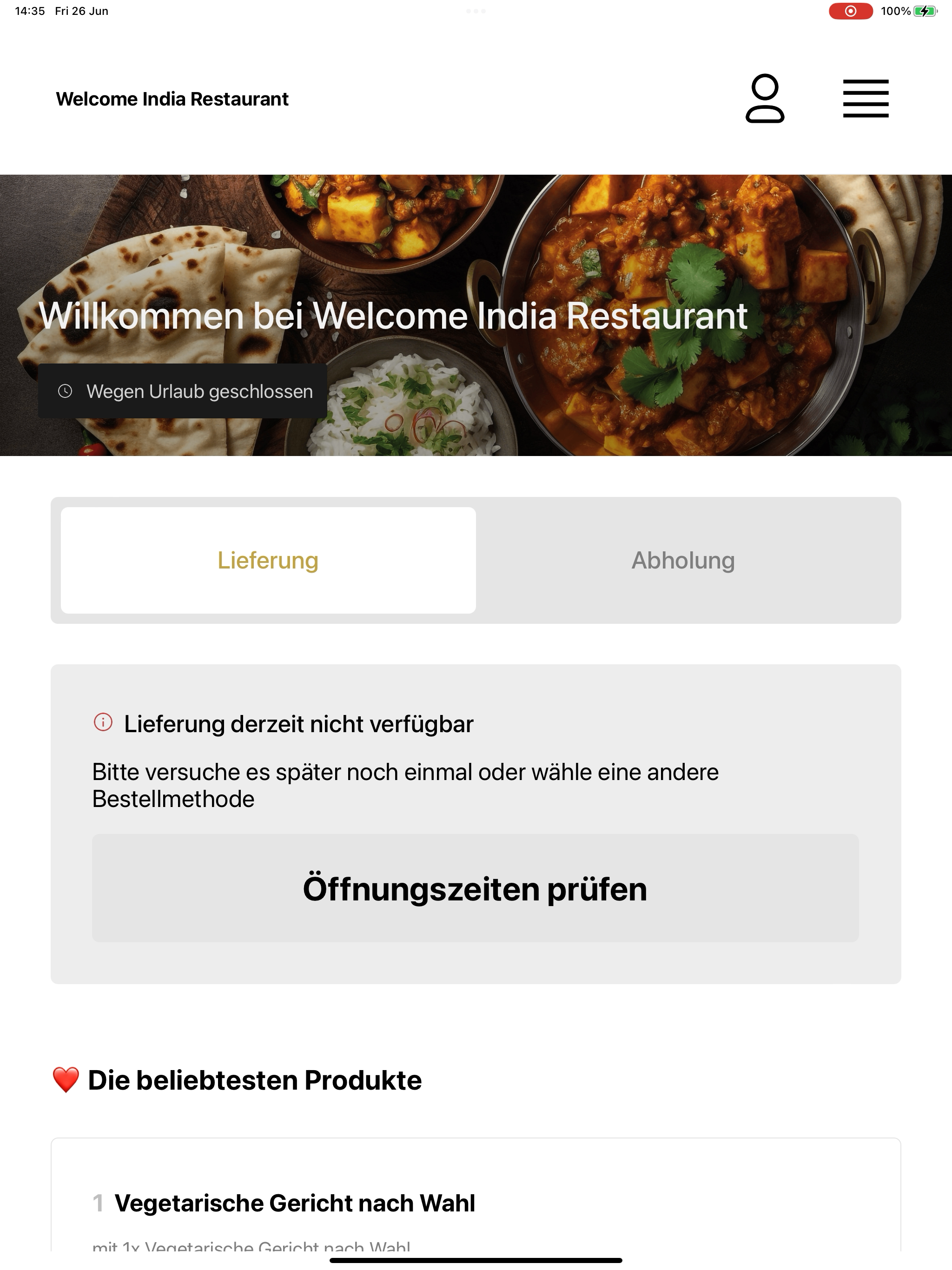 Welcome India Restaurant screenshot 9