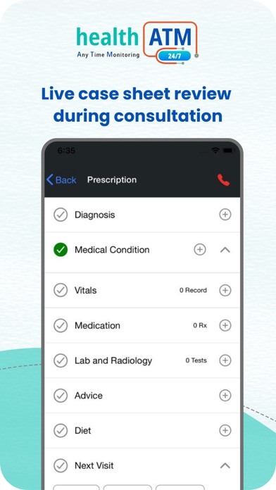 Health ATM for Doctors Screenshot