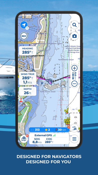 Aqua Map Boating Screenshot