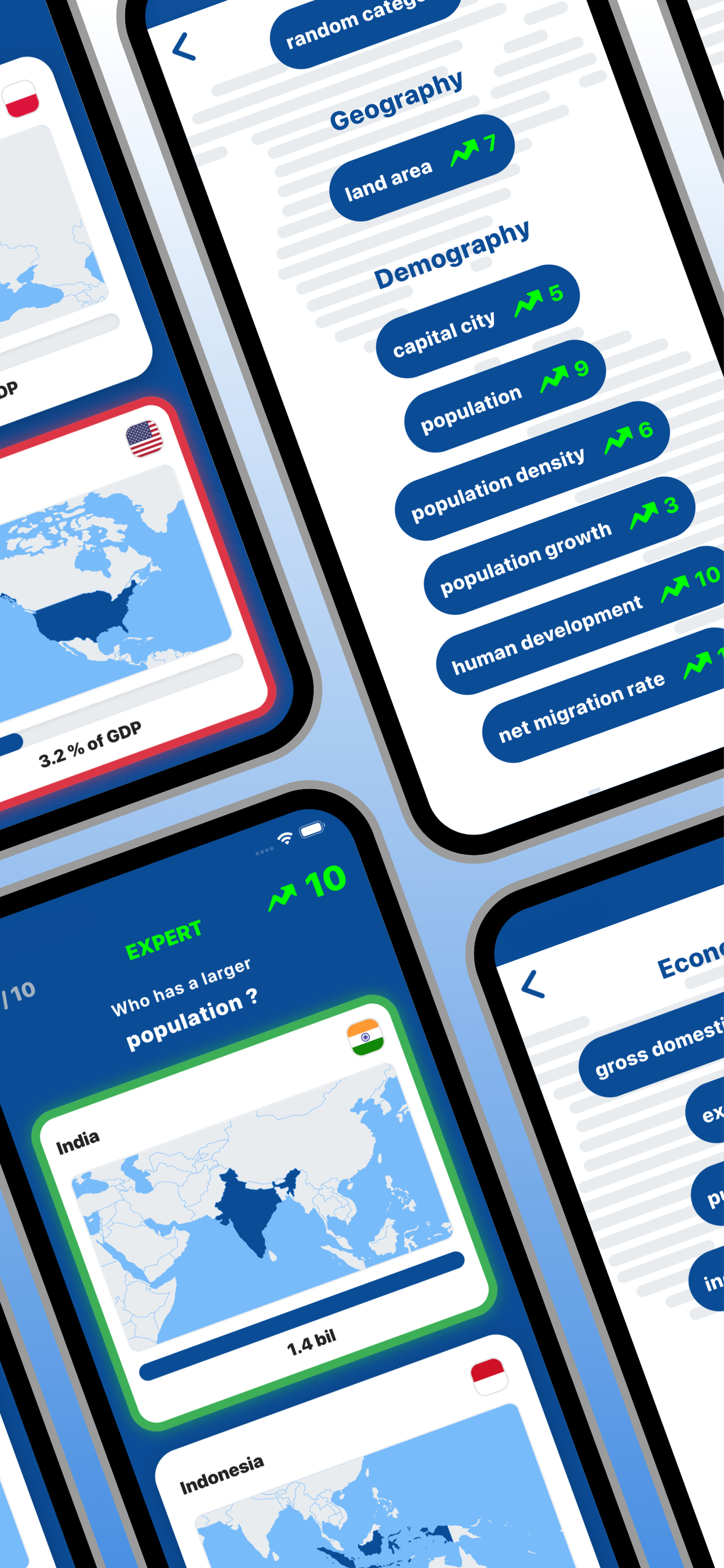 Country Comparison Quiz screenshot 4
