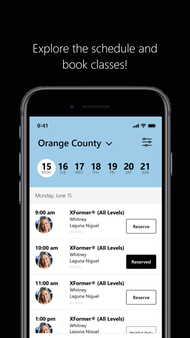 BE Fit Modern Pilates iPhone screenshot 3 - Health & Fitness app