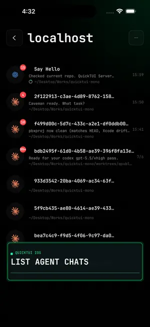 QuickTUI - AI Agent Terminal iPhone screenshot 6