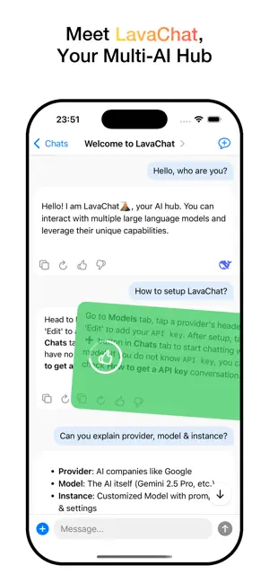 LavaChat: Your AI Hub screenshot 1
