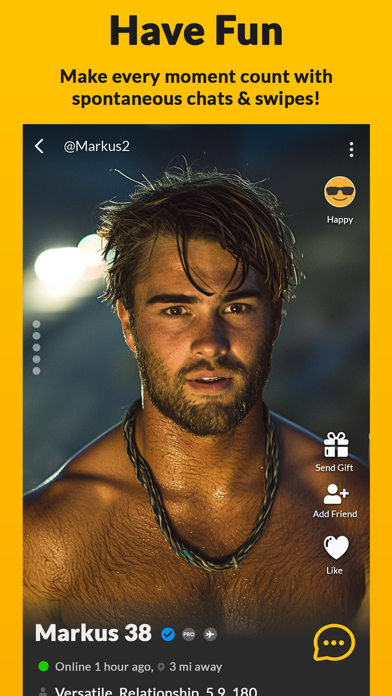 WOOLFR Gay Dating, Chat, Meet Screenshot