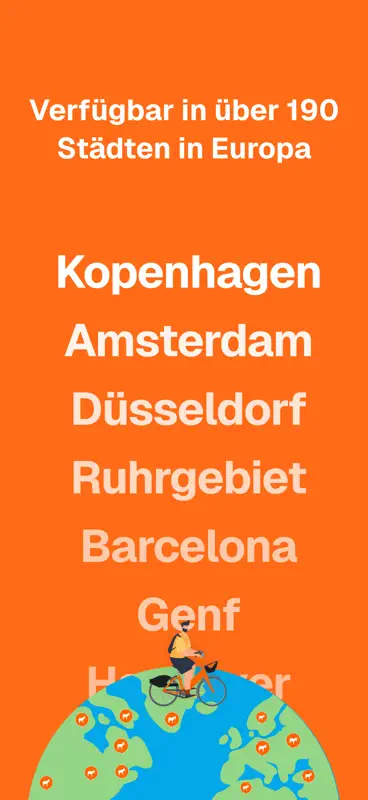 Donkey Republic Fahrradverleih screenshot 10 of 10