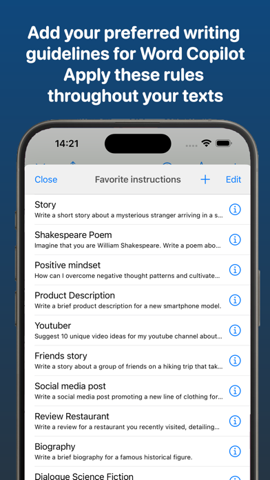 GeminAI - Your AI Assistant iPhone screenshot 6 - Business app