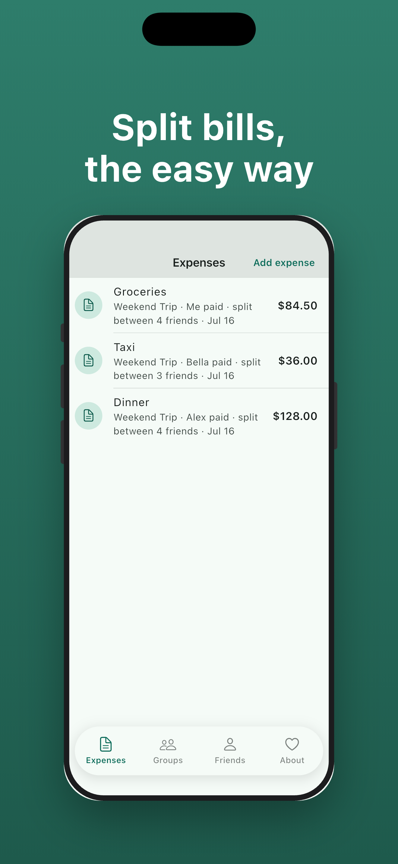 SplitEasy - Bill Splitter screenshot 3