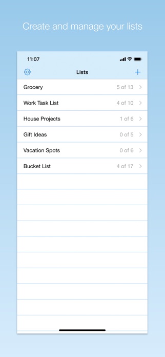 MVP Simple List Screenshot 1 of 3