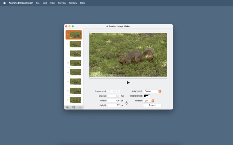 Screenshot #3 pour Animated Image Maker