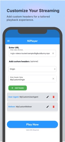 NiPlayer: Video Live Player Screenshot 1 of 6