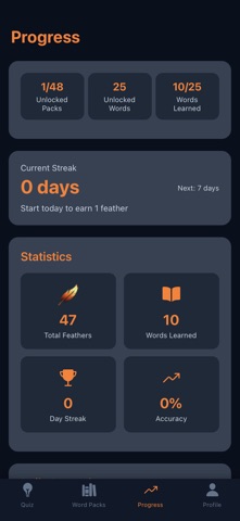 WordWise – Vocabulary Quiz screenshot