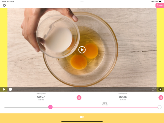 Screenshot #5 pour VTrimmer - Trim Video Editor
