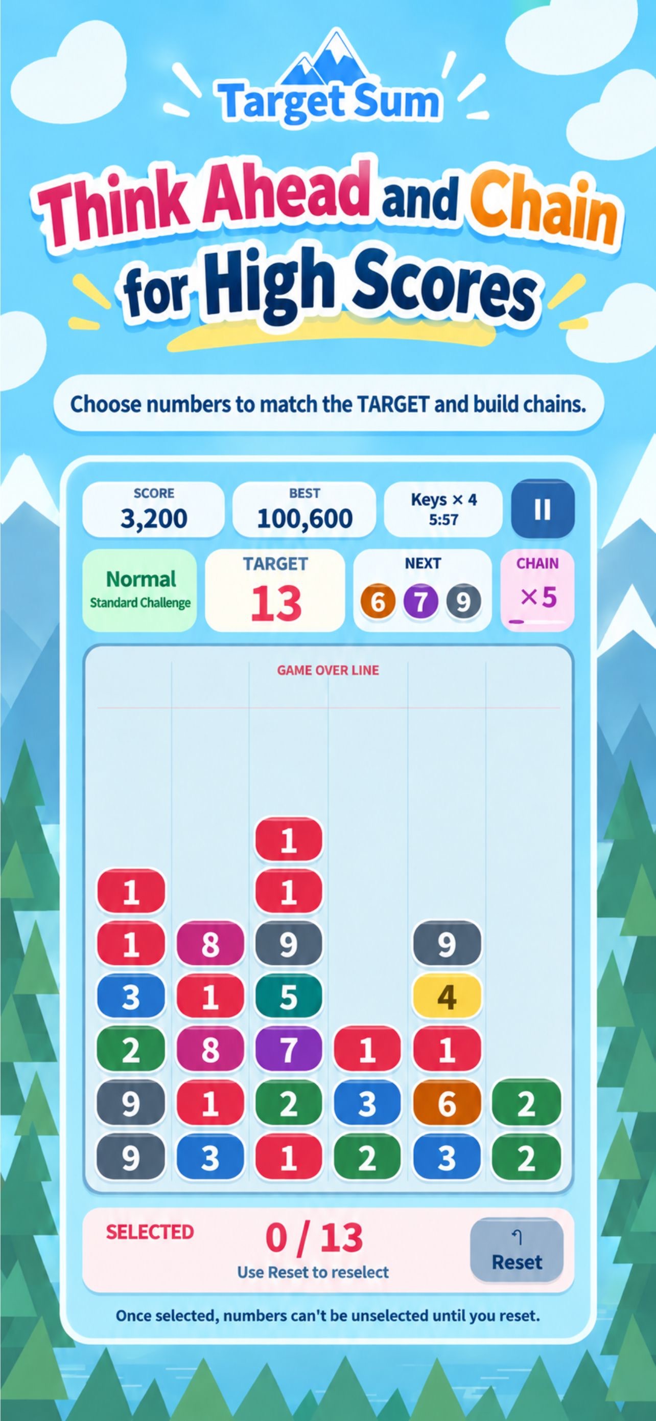 Screenshot 2 of Target Sum Chain