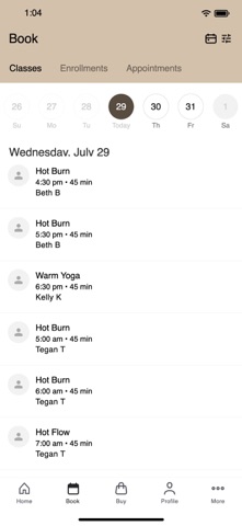 Hot Mess Pilates Screenshot 2 of 3
