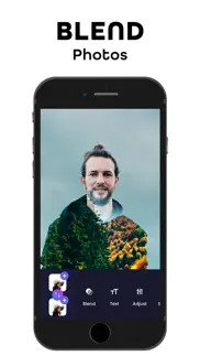 photo blend: double exposure iphone screenshot 1