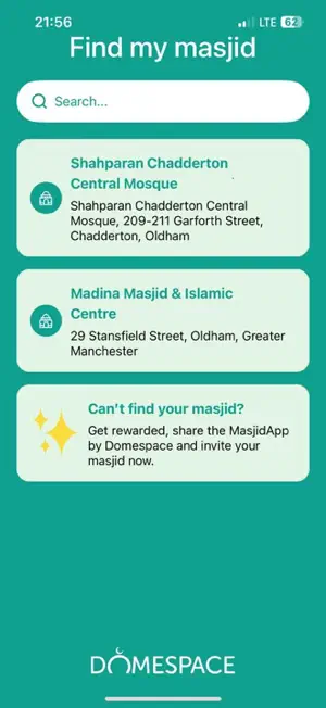 MasjidApp by Domespace screenshot 1