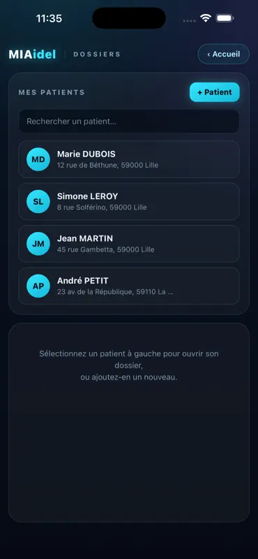 MIAidel NGAP infirmier libéral screenshot 2 of 6