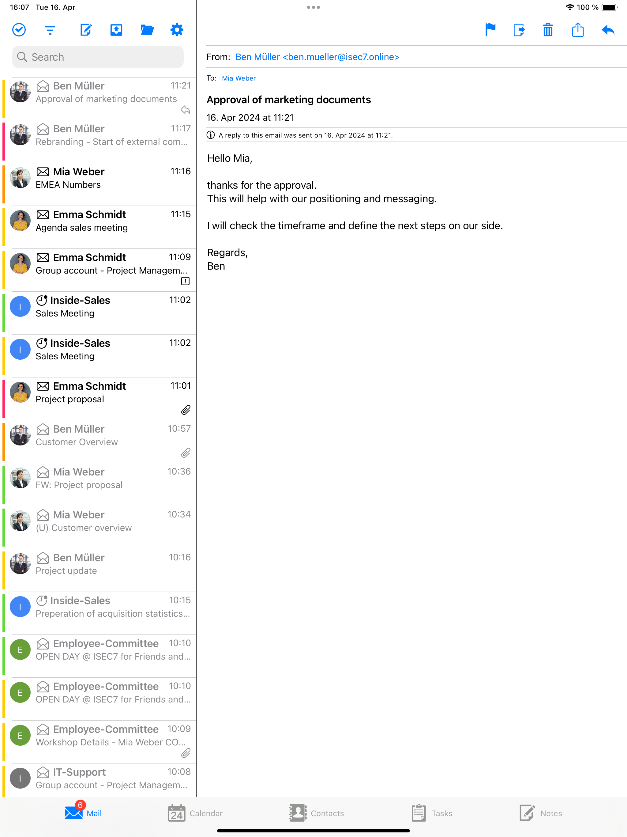 ISEC7 MAIL for Ivanti
