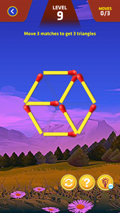 Matchsticks: Matches Braingame Screenshot