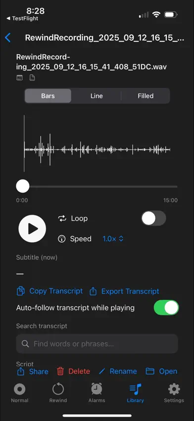 ListenBack: Rewind Recorder screenshot 2