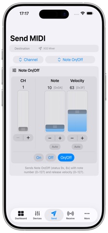 MIDI-Probe screenshot