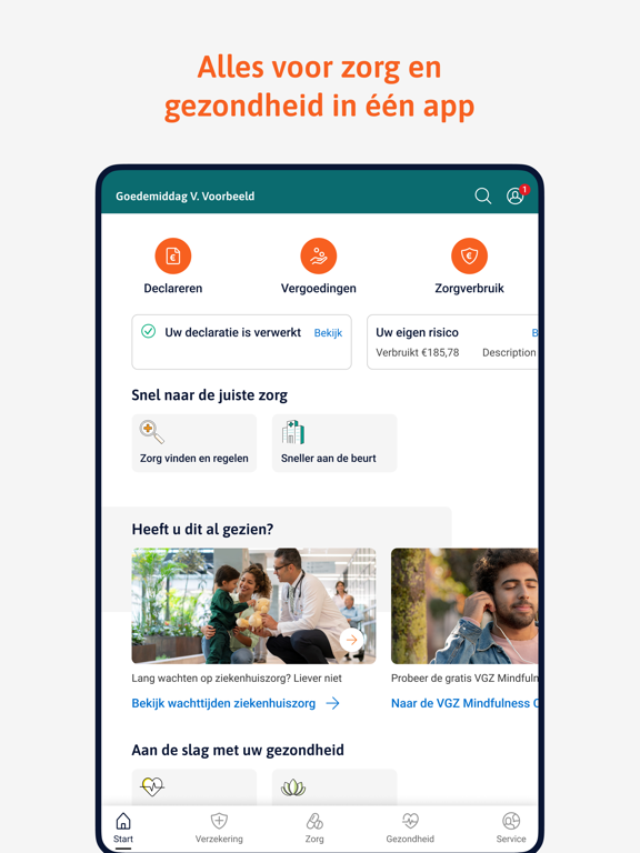 Screenshot #4 pour UnitedConsumers Zorg