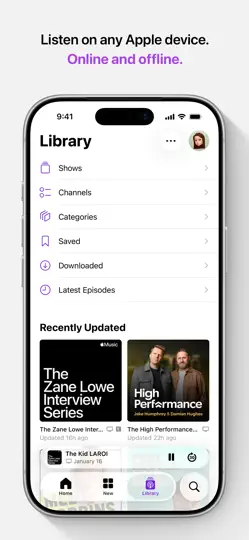 Apple Podcasts iPhone Screenshot 5