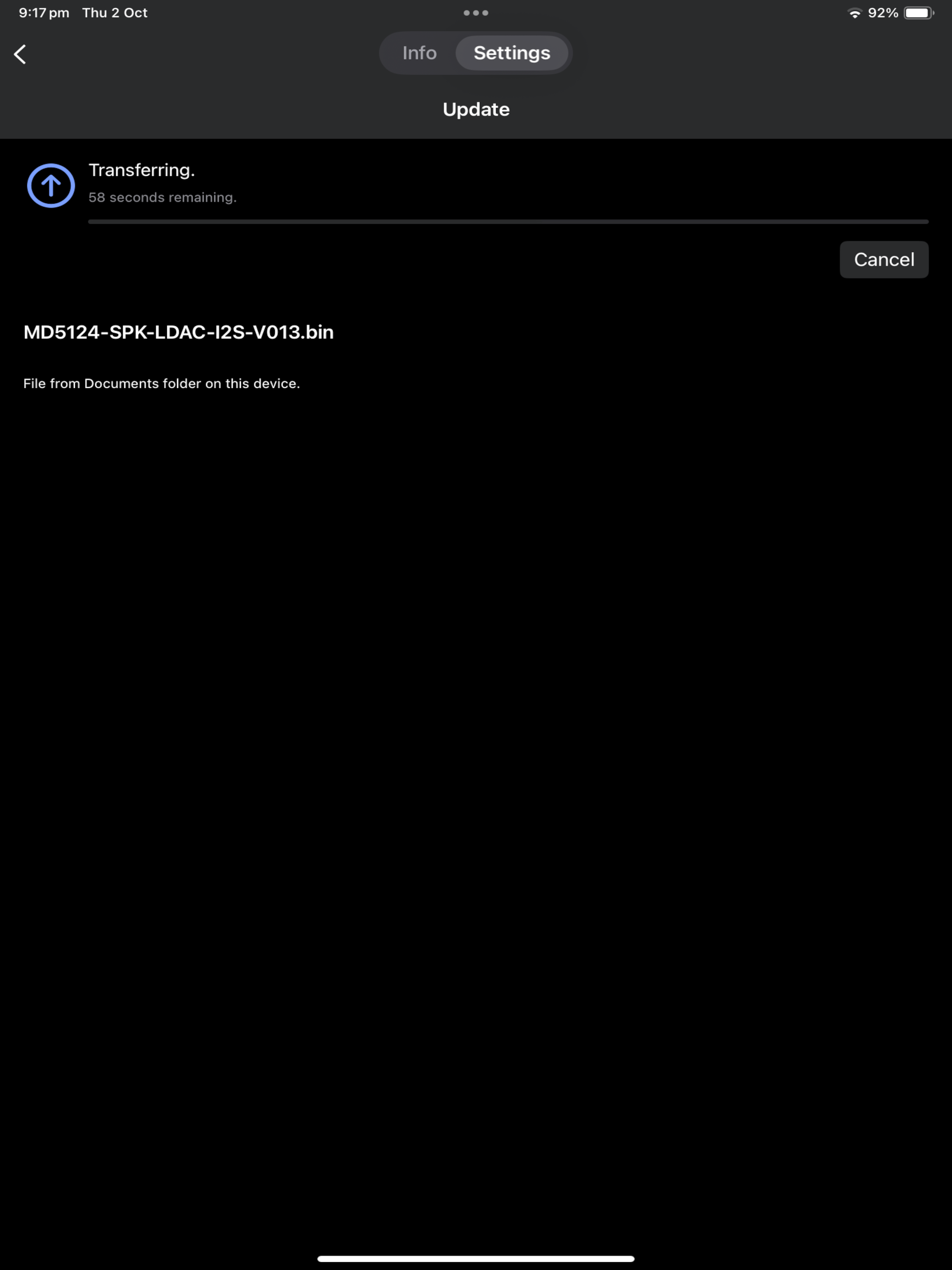 miniDSP BT Update screenshot 9
