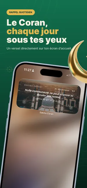 Sakina : Verset du jour Coran screenshot 1