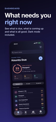 Kounts Due: Expiry Tracker Screenshot 4 of 6