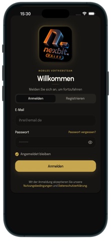 NexSales screenshot