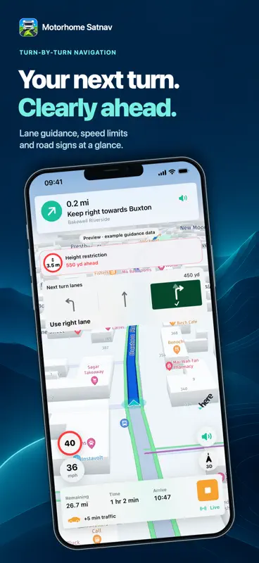 Motorhome & Caravan Sat Nav screenshot 3 of 10