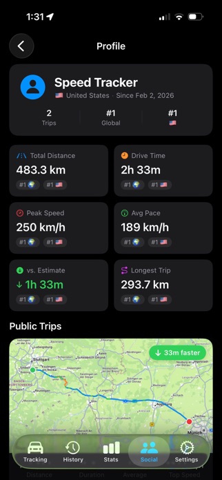 Speed-Tracker Screenshot 6 of 7