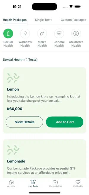 Healthtracka screenshot 1