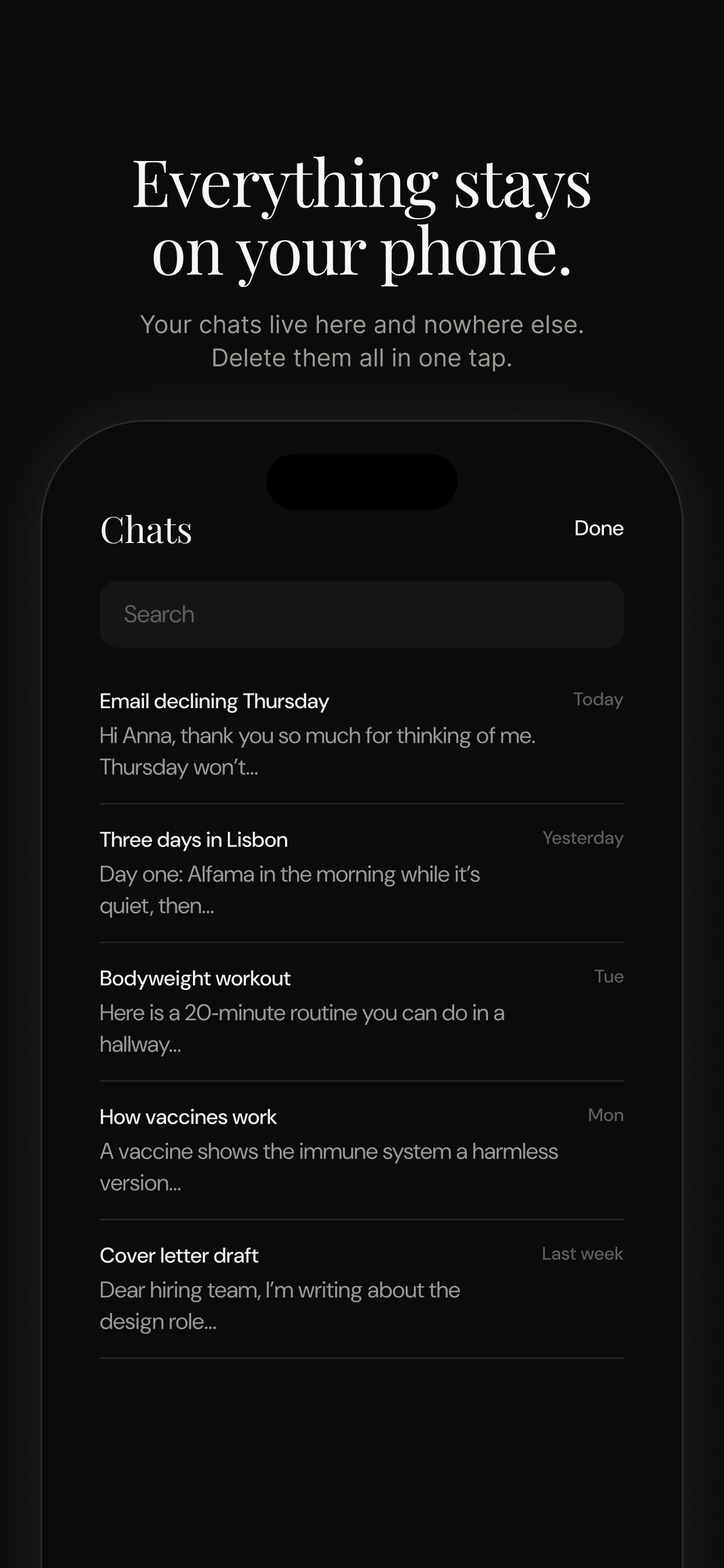 Screenshot 2 of charla: nobody's listening