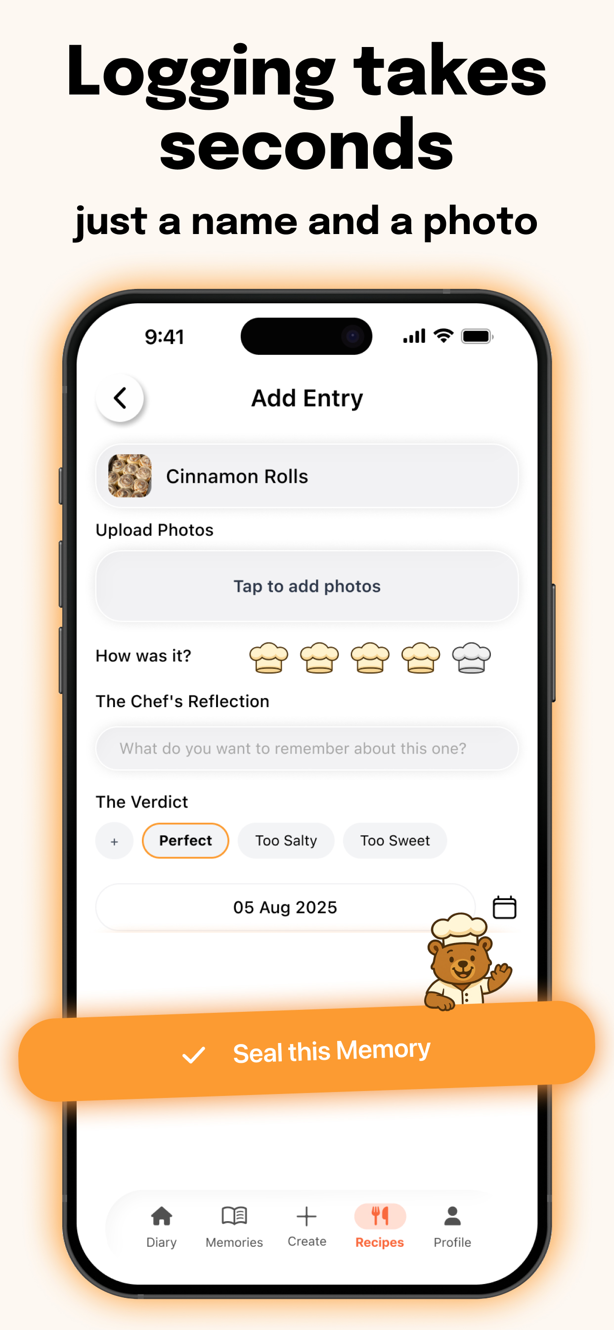 CookDiary - Cooking Journal