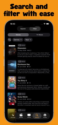 TV Time: Track Shows & Movie iPhone screenshot