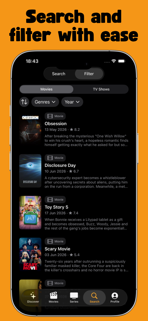 TV Time — Browse movie collections