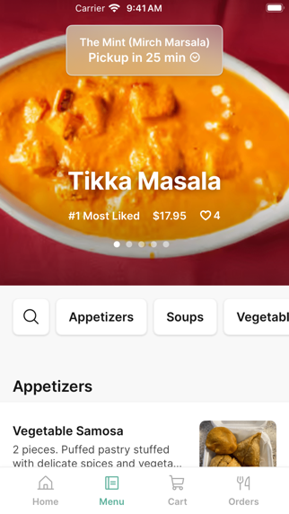 App screenshot