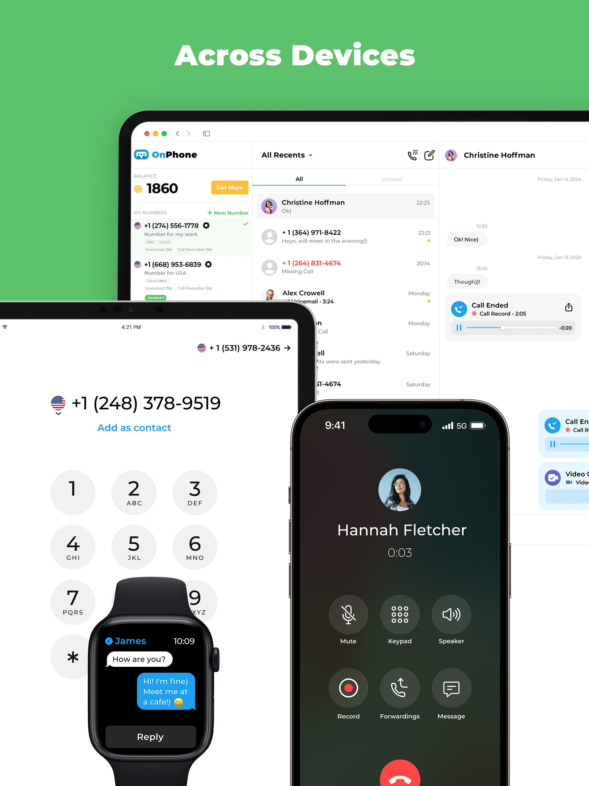 OnPhone - Second Phone Number