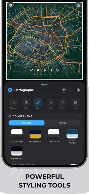 Cartographic screenshot 2