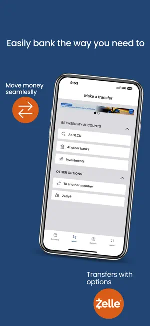 GLCU Mobile Banking screenshot 2