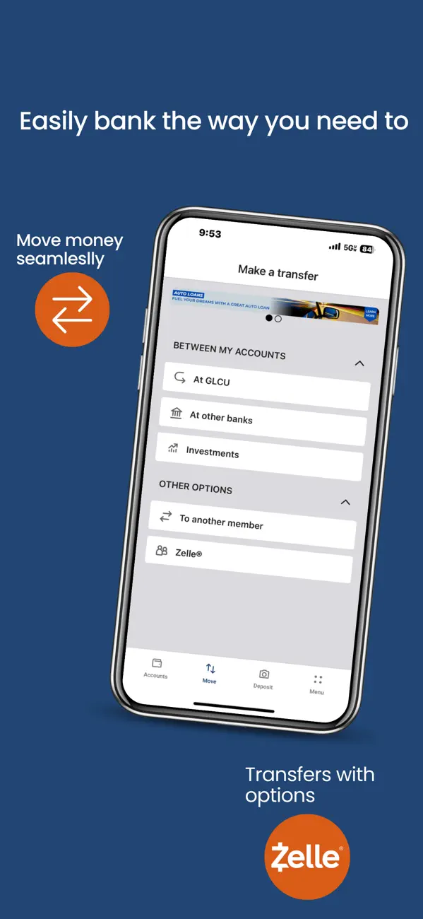 Screenshot #2 pour GLCU Mobile Banking