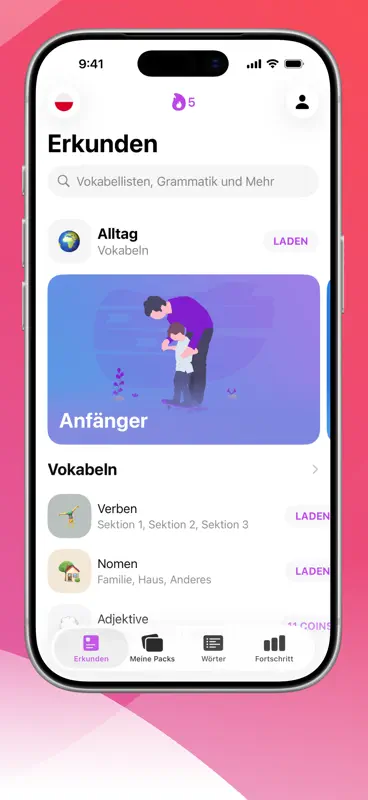 Polnisch Lernen - Anfänger screenshot 5 of 5